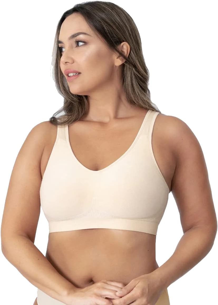 SHAPERMINT Daily Comfort Bügelloser BH – Nahtloses Plus-Size-Bralette für vollen Halt