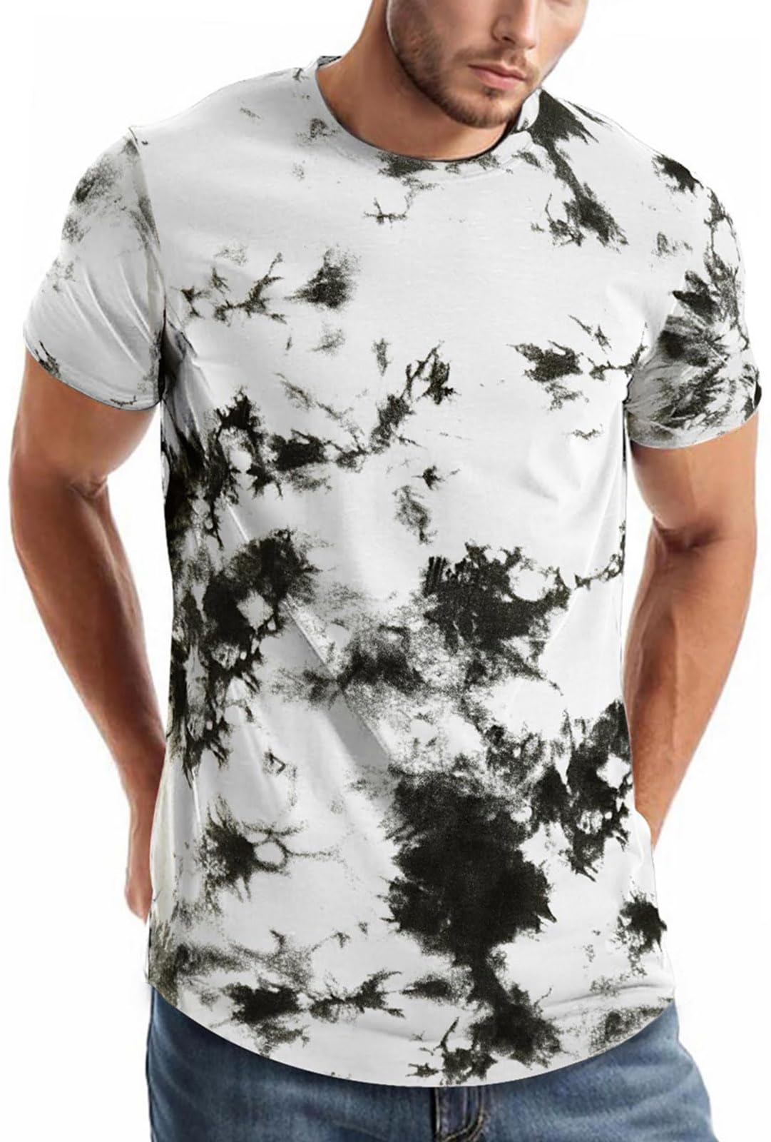 Velinsak Men’s Graphic Cotton T-Shirt – Trendy Streetwear by Ambrelia