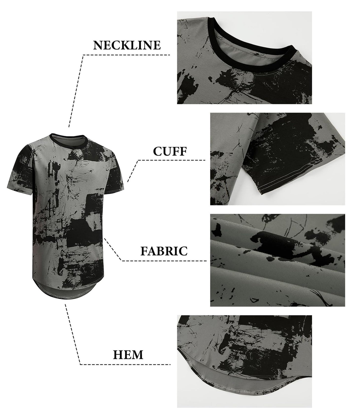 Velinsak Men’s Graphic Cotton T-Shirt – Trendy Streetwear by Ambrelia