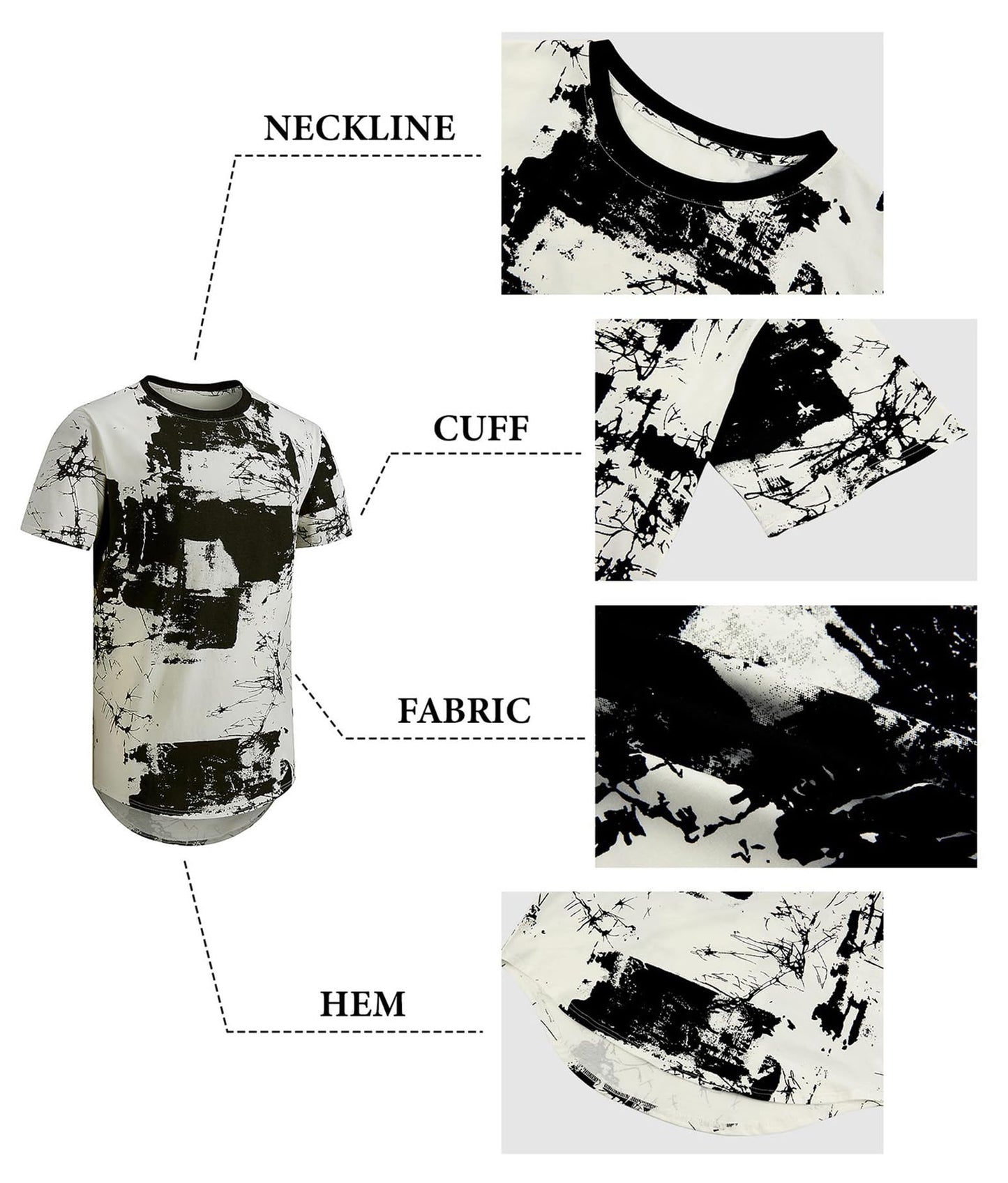 Velinsak Men’s Graphic Cotton T-Shirt – Trendy Streetwear by Ambrelia