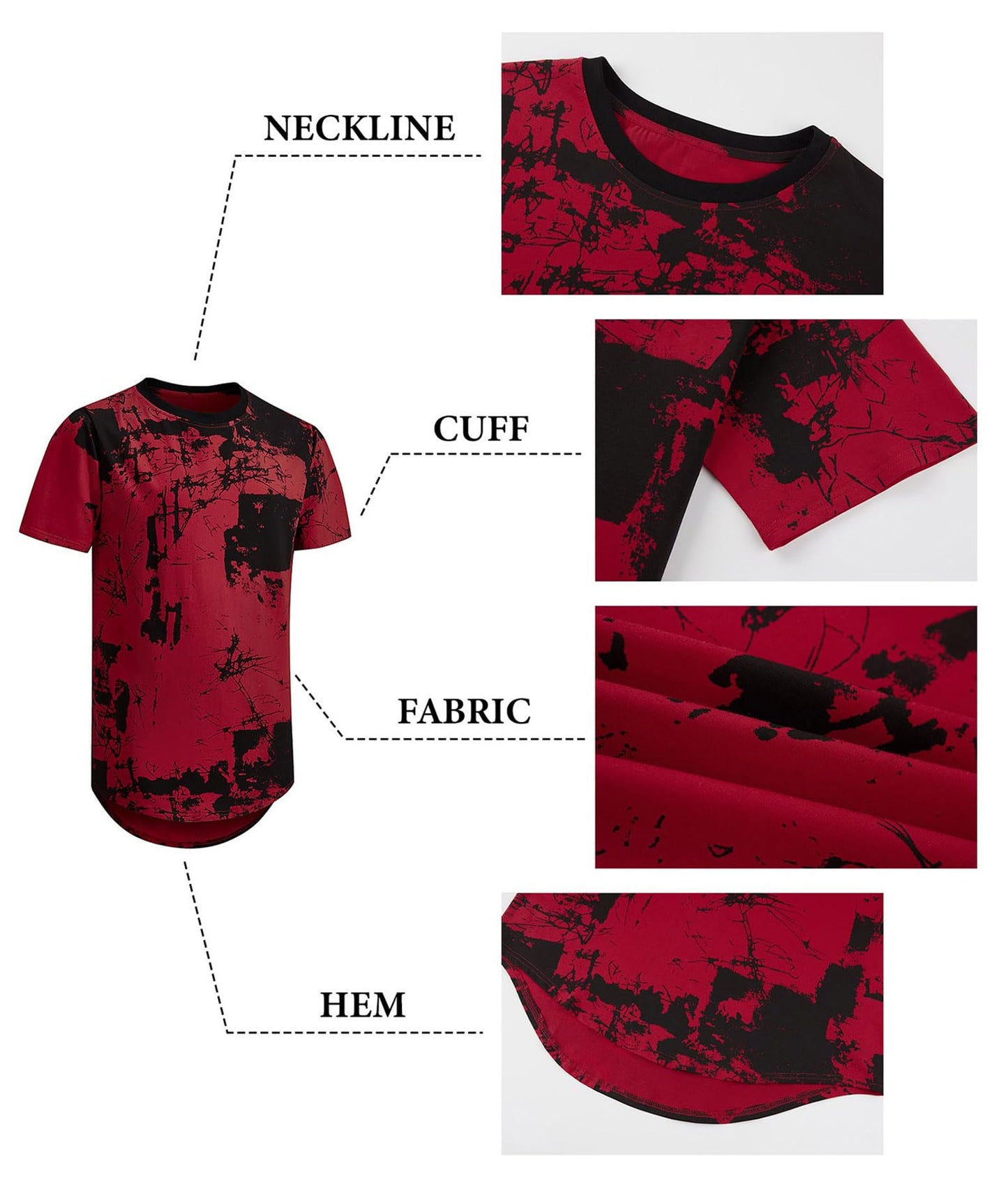 Velinsak Men’s Graphic Cotton T-Shirt – Trendy Streetwear by Ambrelia