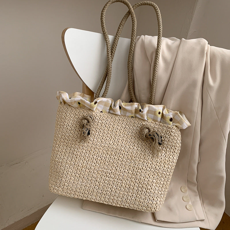 Fashion Women's Summer Straw Bag Tote