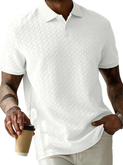 Modern Soul™ Herren-Poloshirt – Ultra-bequeme Polyestermischung | Weich, atmungsaktiv, normale Passform