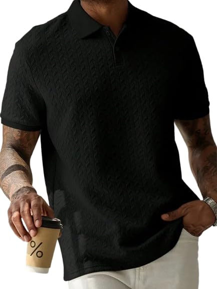 Modern Soul™ Herren-Poloshirt – Ultra-bequeme Polyestermischung | Weich, atmungsaktiv, normale Passform