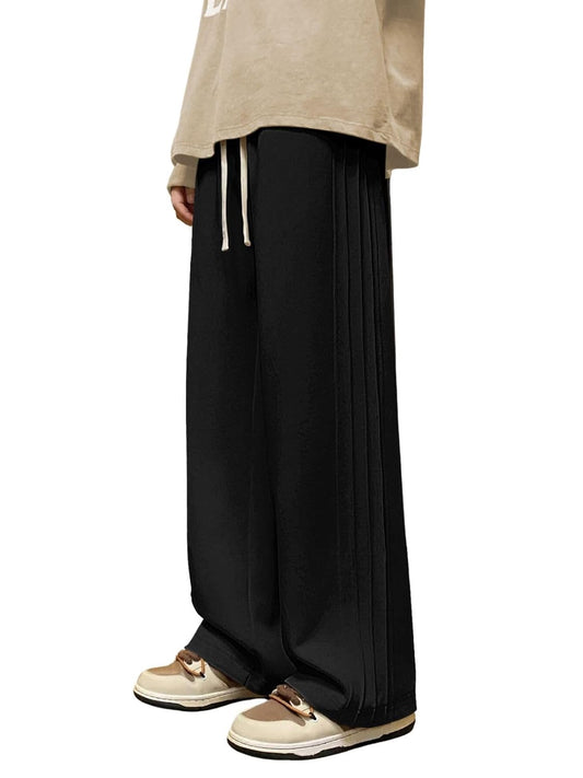 GRECIILOOKS men's track pants front view
Men's loose fit cargo pants
Baggy track pants for casual wear
Elastic waist track trousers for men
Streetwear style men's pants
Men’s gym and lounge track pants
GRECIILOOKS stylish pants side view
Cargo pocket detail on men's trousers
Relaxed fit track pants for men
Black baggy pants with utility design
