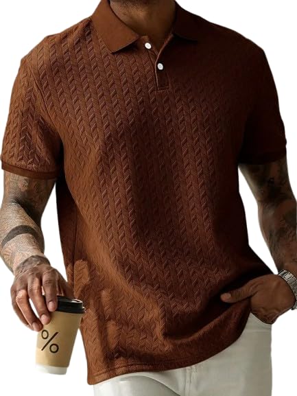 Men's jacquard polo T-shirt
Modern Soul men's polo shirt front view
Regular fit polyester blend polo
Stylish western half-sleeve polo T-shirt
Collared neck polo for men
Breathable fabric men's T-shirt
Smart casual polo for men
Classic jacquard design close-up
Modern Soul branded polo shirt
Men's polo T-shirt with ribbed collar

