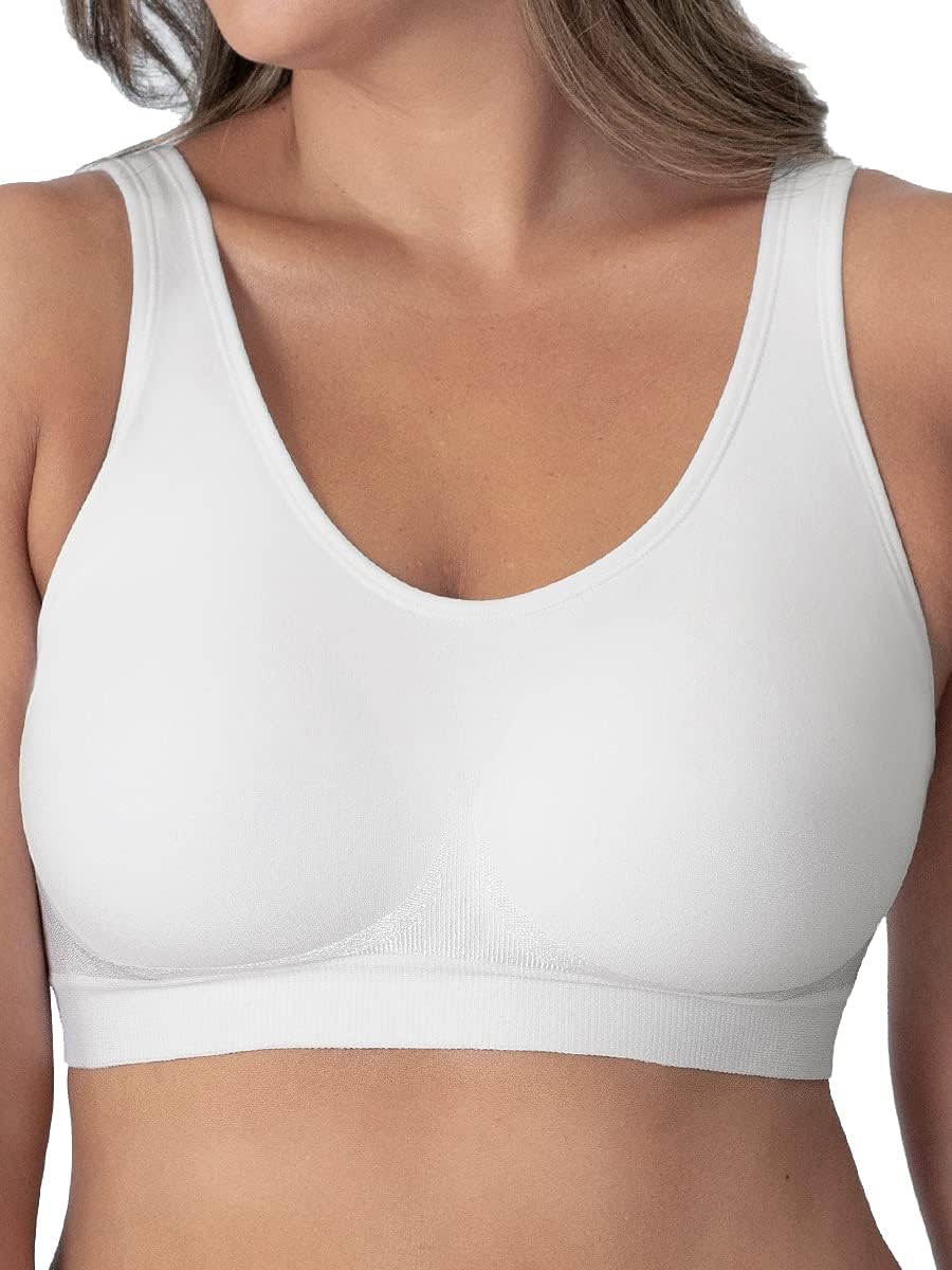 SHAPERMINT Daily Comfort Bügelloser BH – Nahtloses Plus-Size-Bralette für vollen Halt