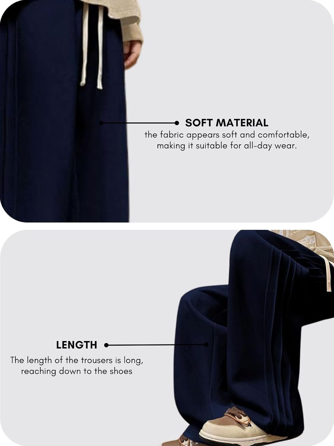 GRECIILOOKS™ Herren Trainingshose – Lockere Passform im Cargo-Stil | Stylische Baggy-Hose für Freizeit und Sport