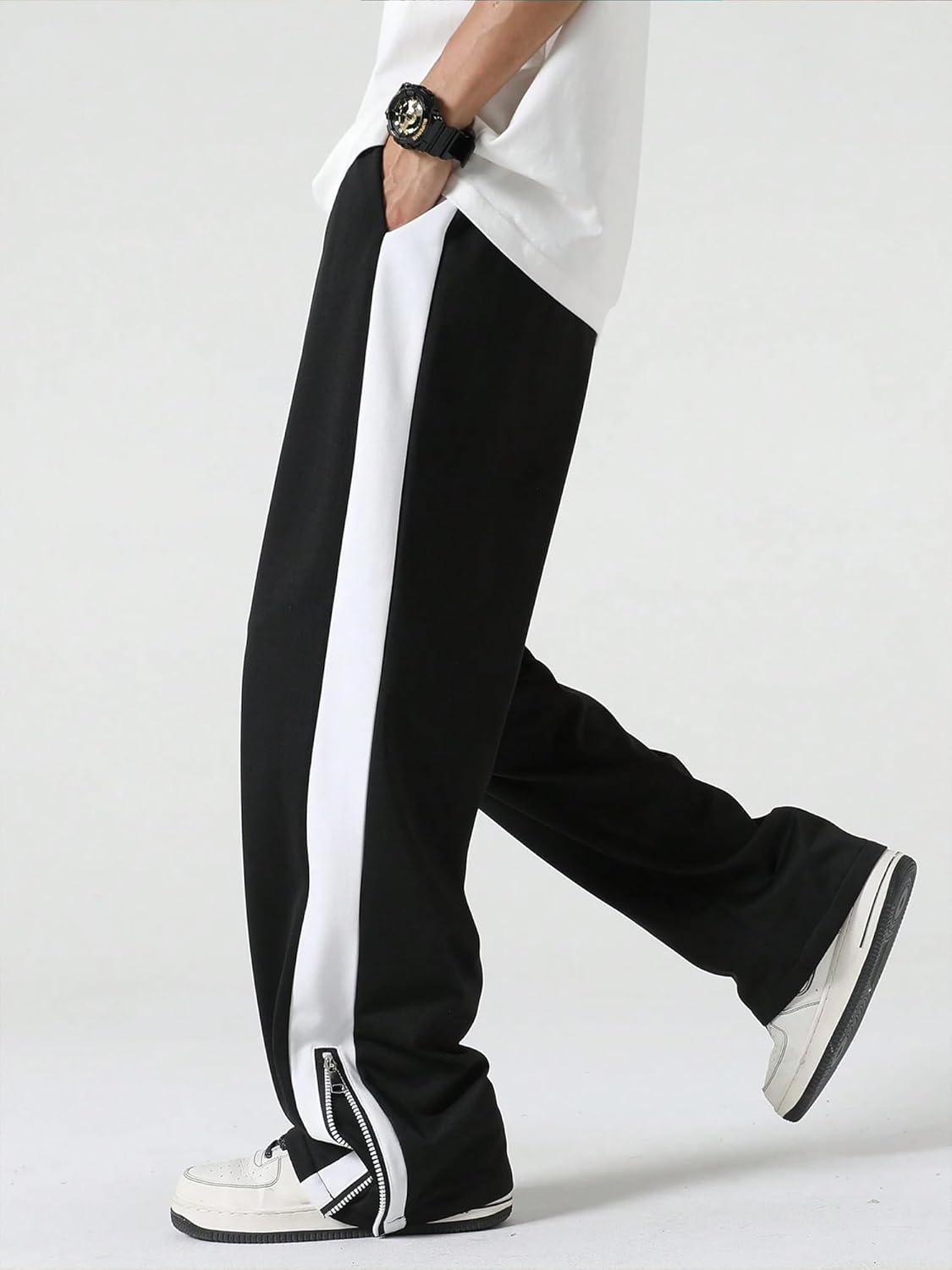 Jump Cuts™ Loose Fit Trainingshose für Herren – Lycra-Mischgewebe | Stylisch &amp; Bequem