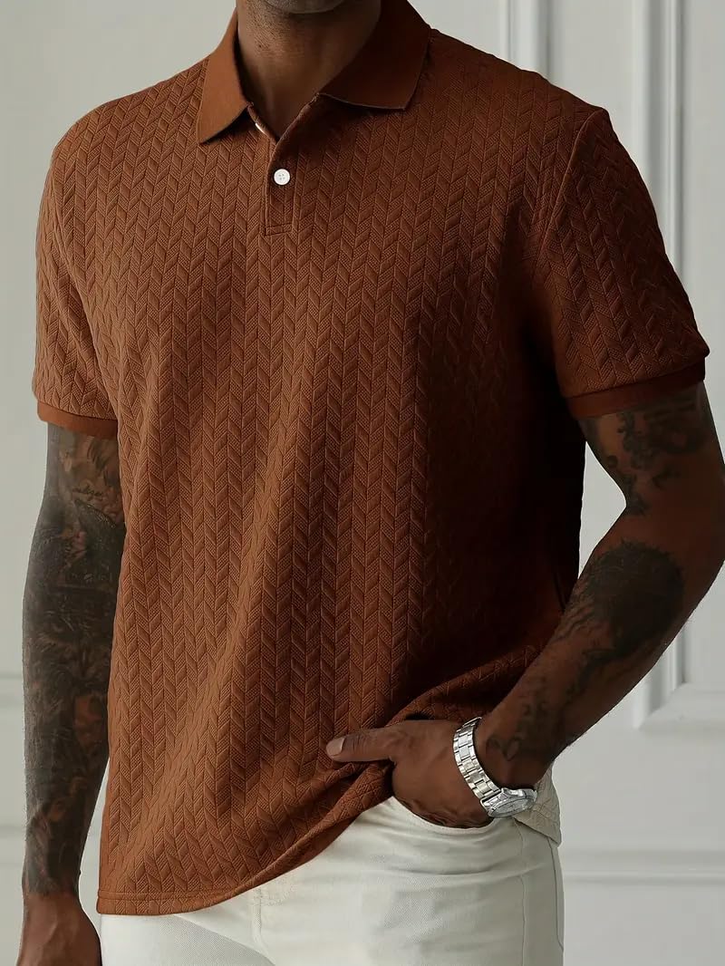Modern Soul™ Herren-Poloshirt – Ultra-bequeme Polyestermischung | Weich, atmungsaktiv, normale Passform