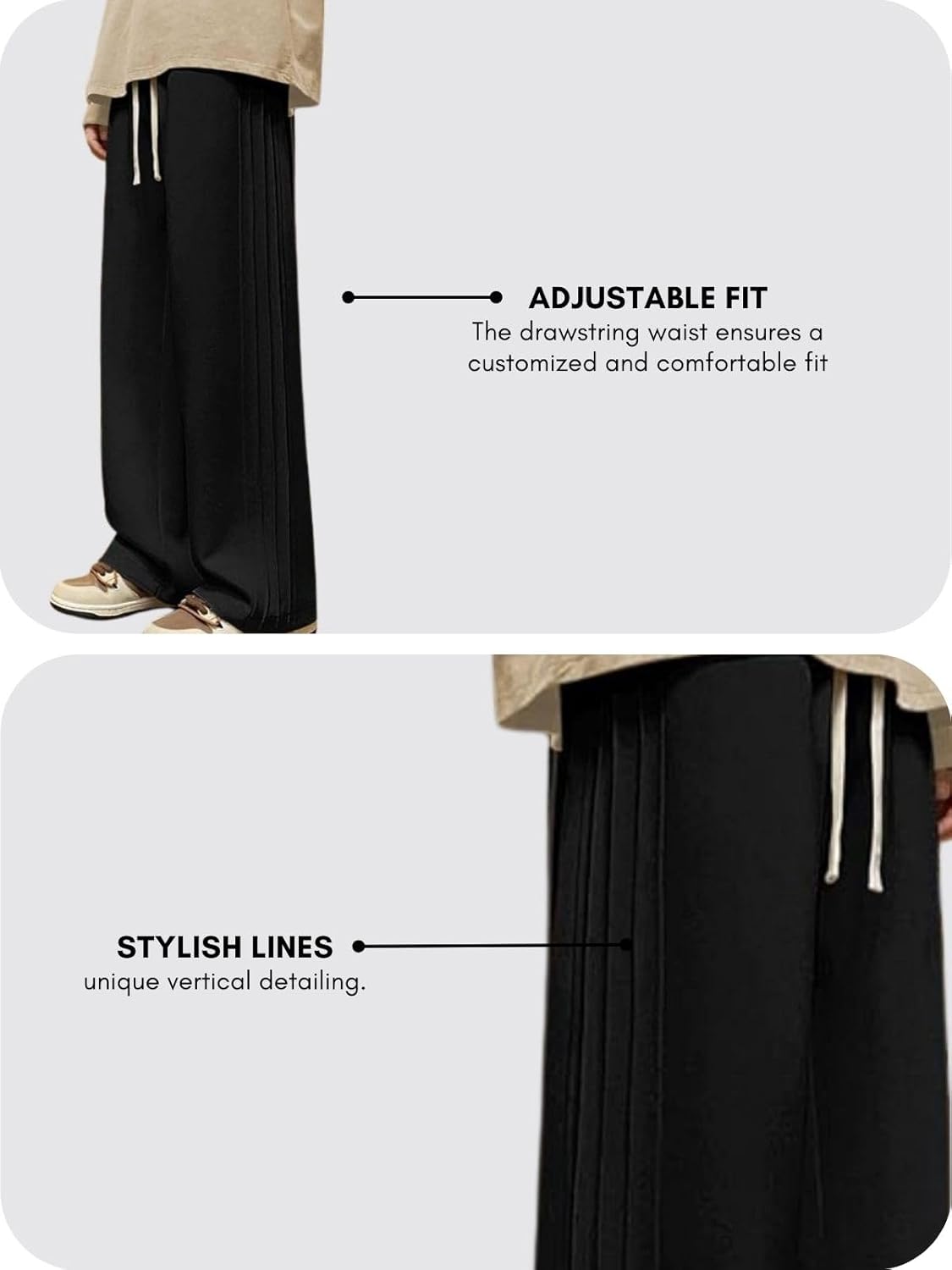 GRECIILOOKS™ Herren Trainingshose – Lockere Passform im Cargo-Stil | Stylische Baggy-Hose für Freizeit und Sport