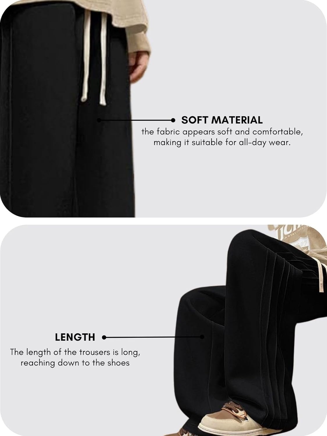 GRECIILOOKS™ Herren Trainingshose – Lockere Passform im Cargo-Stil | Stylische Baggy-Hose für Freizeit und Sport