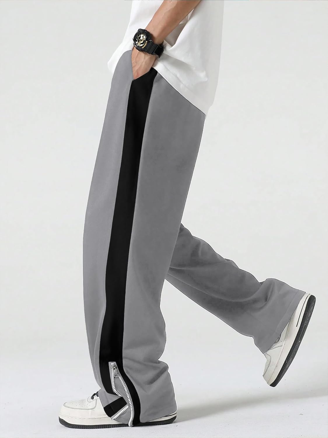 Jump Cuts™ Loose Fit Trainingshose für Herren – Lycra-Mischgewebe | Stylisch &amp; Bequem