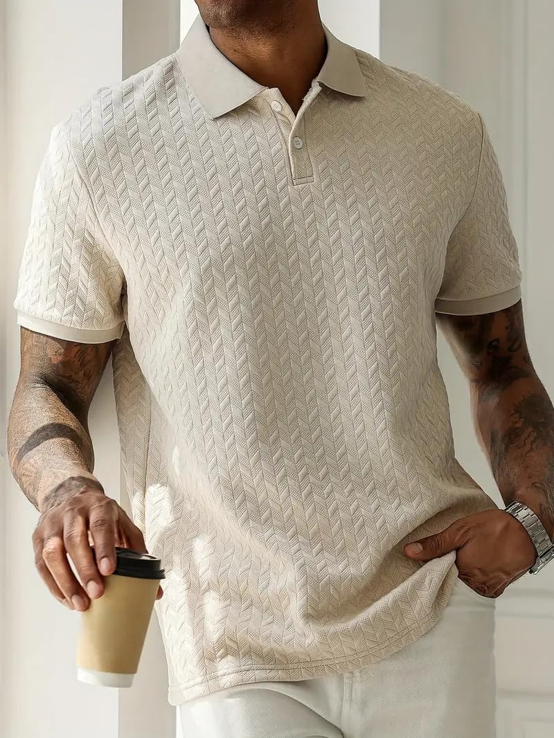 Modern Soul™ Herren-Poloshirt – Ultra-bequeme Polyestermischung | Weich, atmungsaktiv, normale Passform